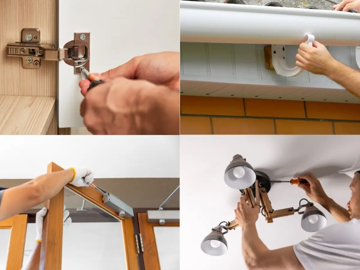 Kleine Reparaturen: Möbel, Türen & Kleinschäden Kleine Reparaturen: Möbel, Türen & Kleinschäden